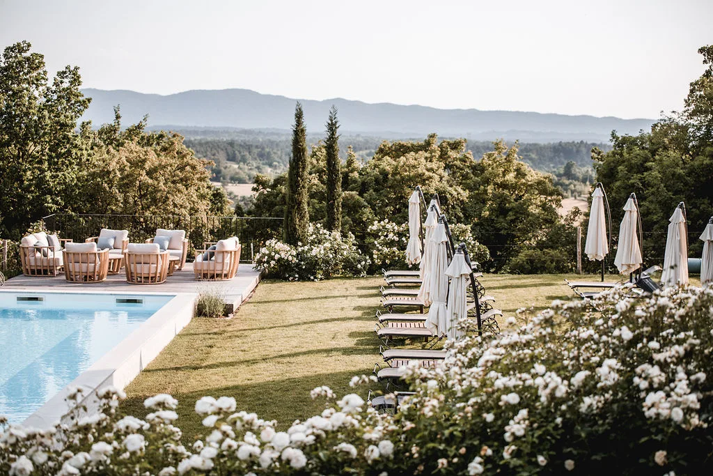Villa Fabiani - Pool und Rosengarten