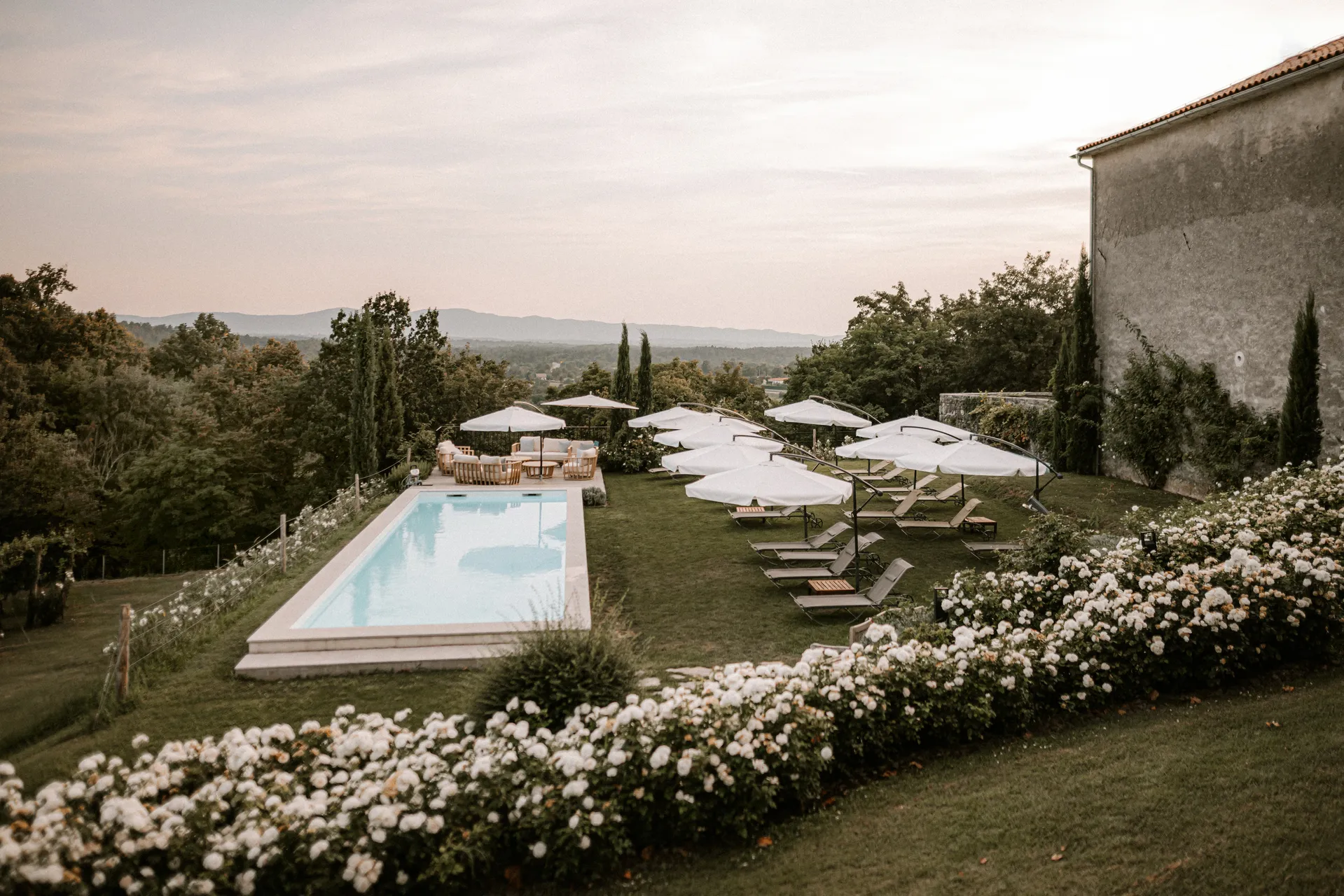 Anwesen in der Natur